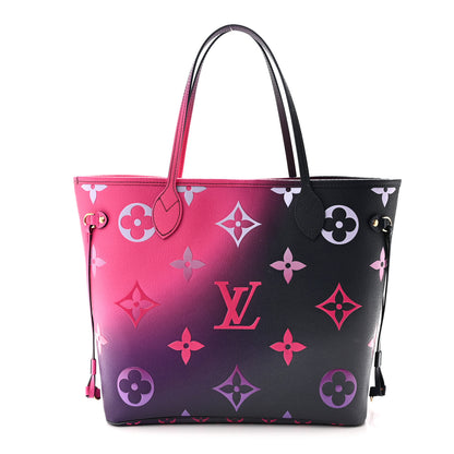 Louis Vuitton Monogram Giant Spring In The City Neverfull MM Midnight Fuchsia 1 of 9