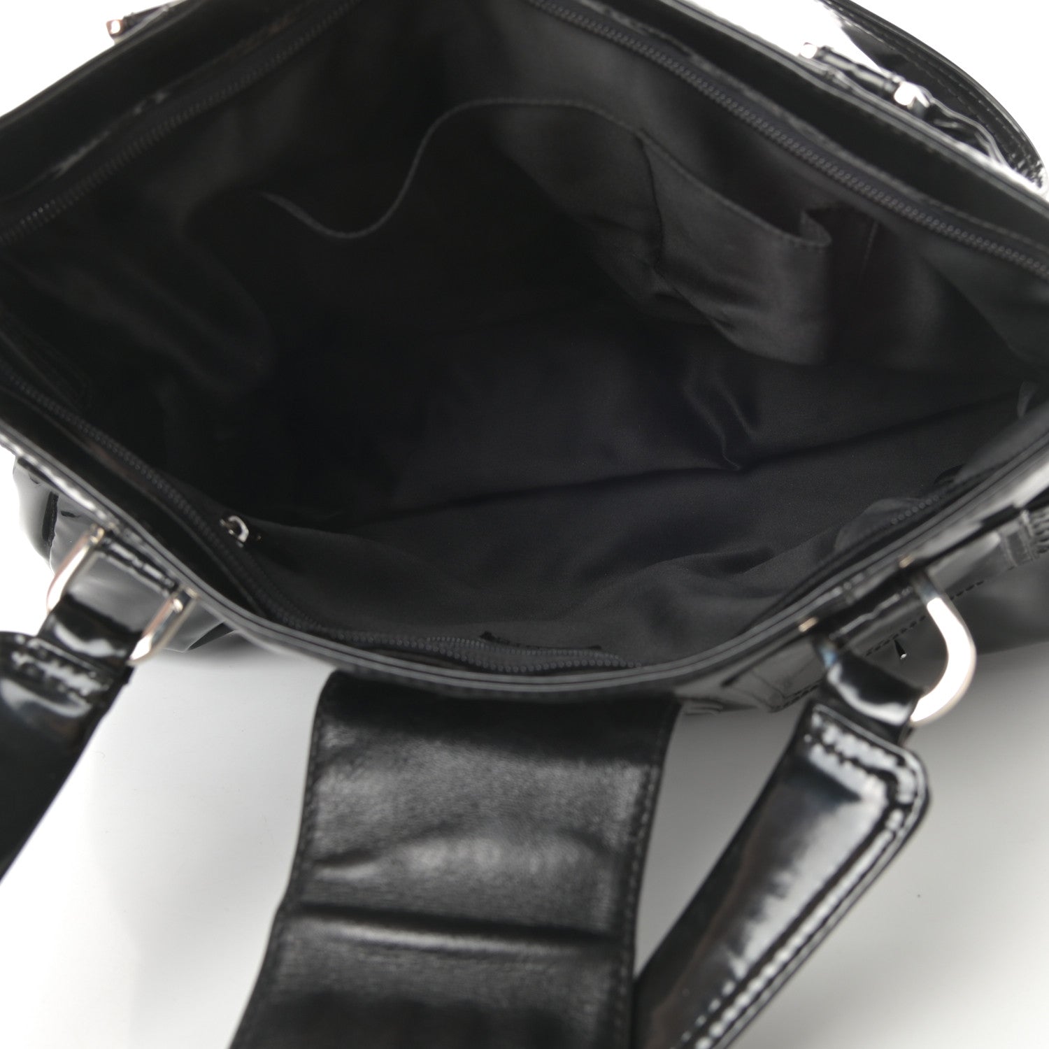 Versace Patent Medusa Tote Black 5 of 12