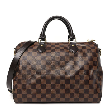 Louis Vuitton Damier Ebene Speedy Bandouliere 30 1 of 10