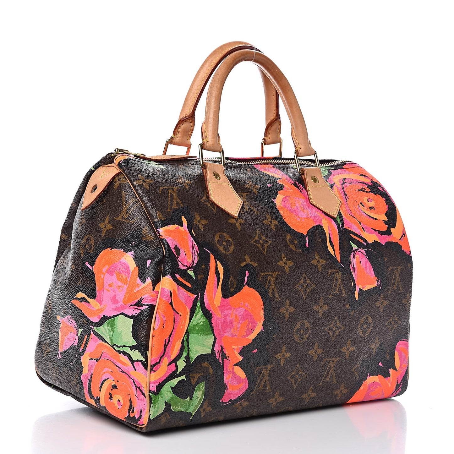 Monogram Roses Speedy 30