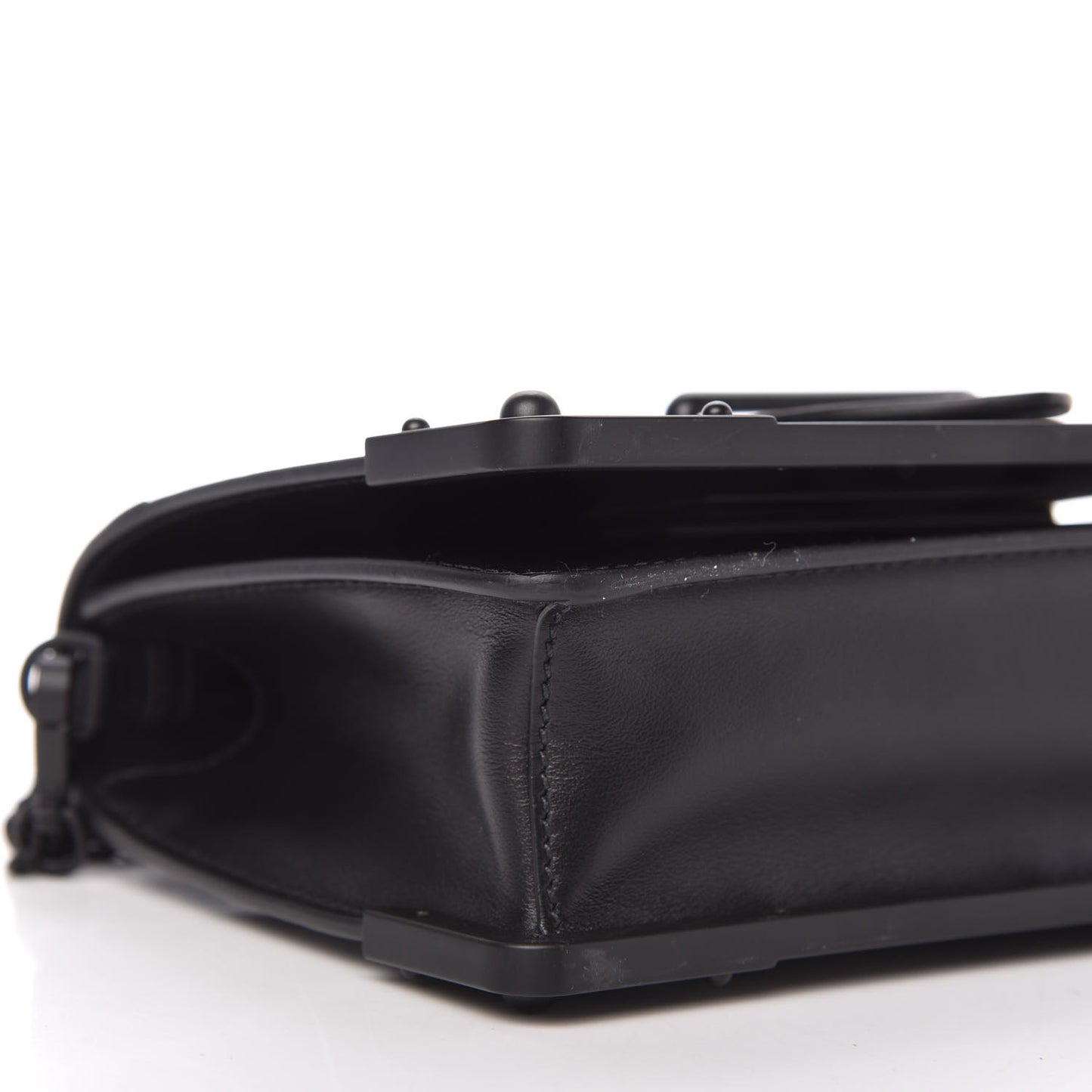 City Calfskin Saffiano Cahier Bag Black