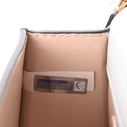 Chloe Calfskin Small Nile Bracelet Minaudiere Bag Airy Grey 7 of 7