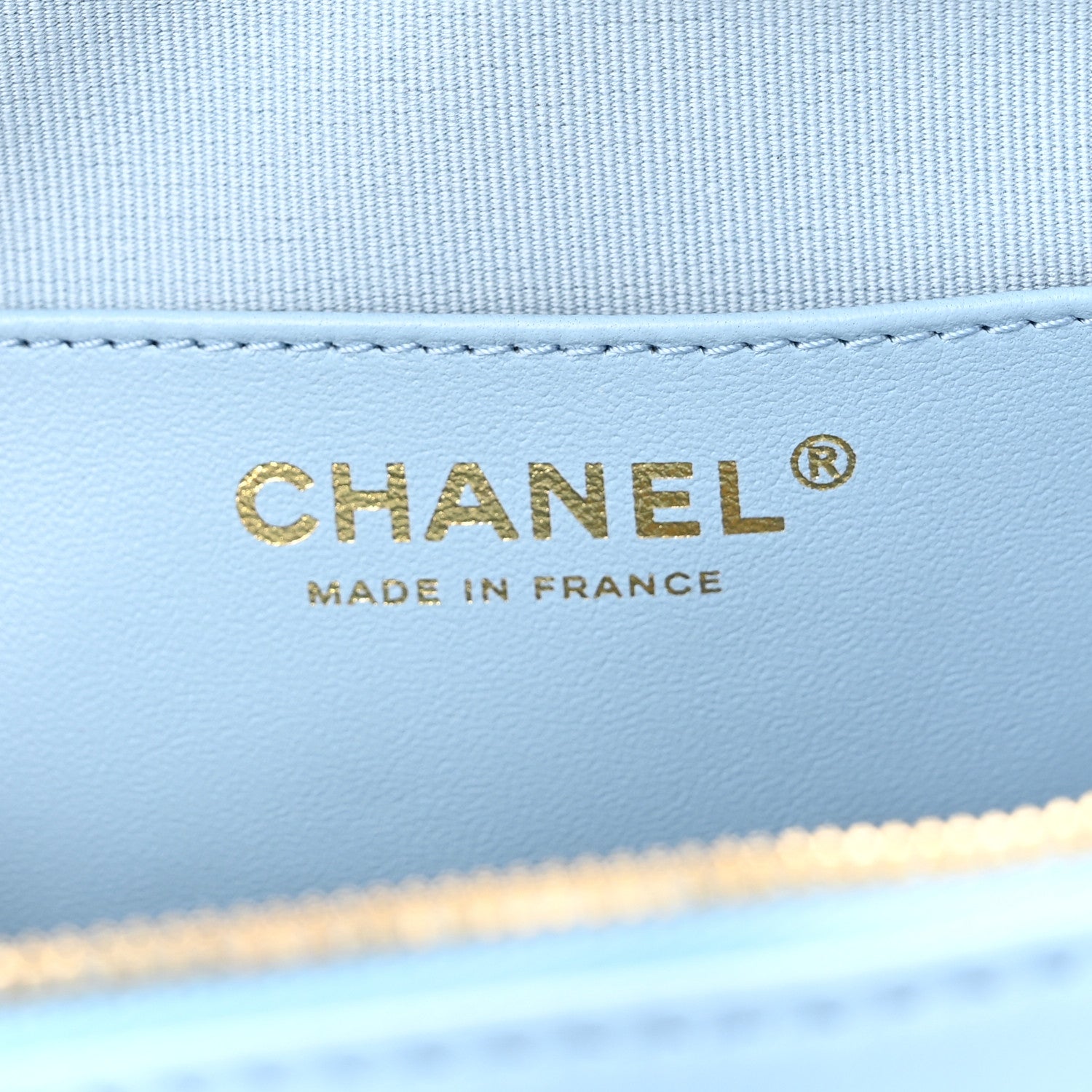 Chanel Lambskin Quilted CC In Love Heart Bag Light Blue 6 of 11