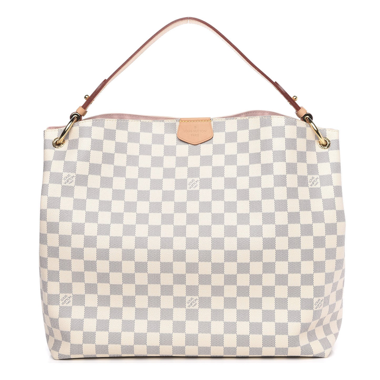 Damier Azur Graceful MM Rose Ballerine