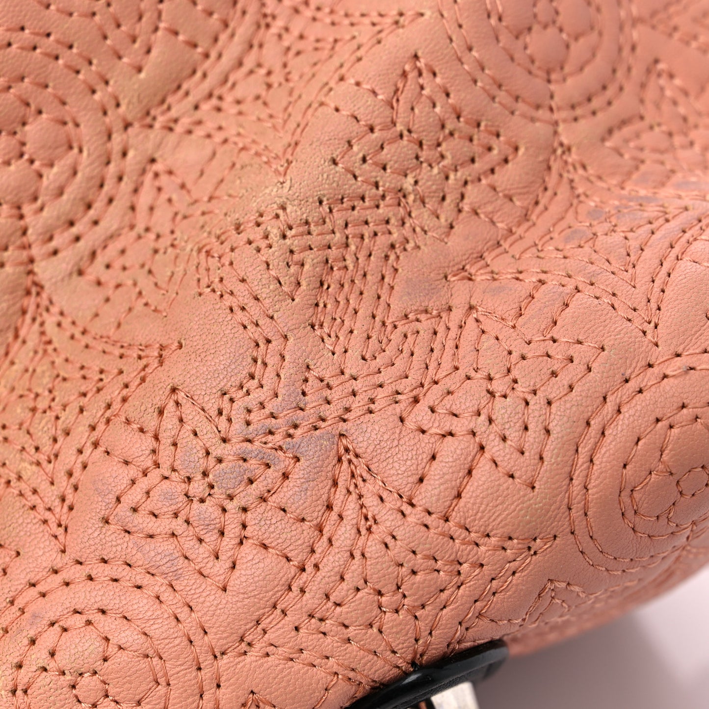 Monogram Lambskin Antheia Hobo PM Rose