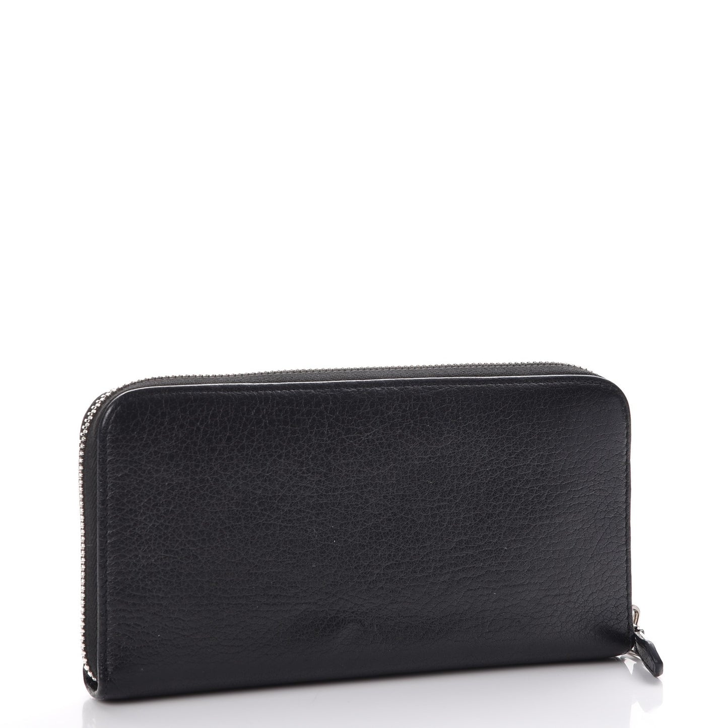 Sugar Goatskin Pandora Zip Around Wallet Black