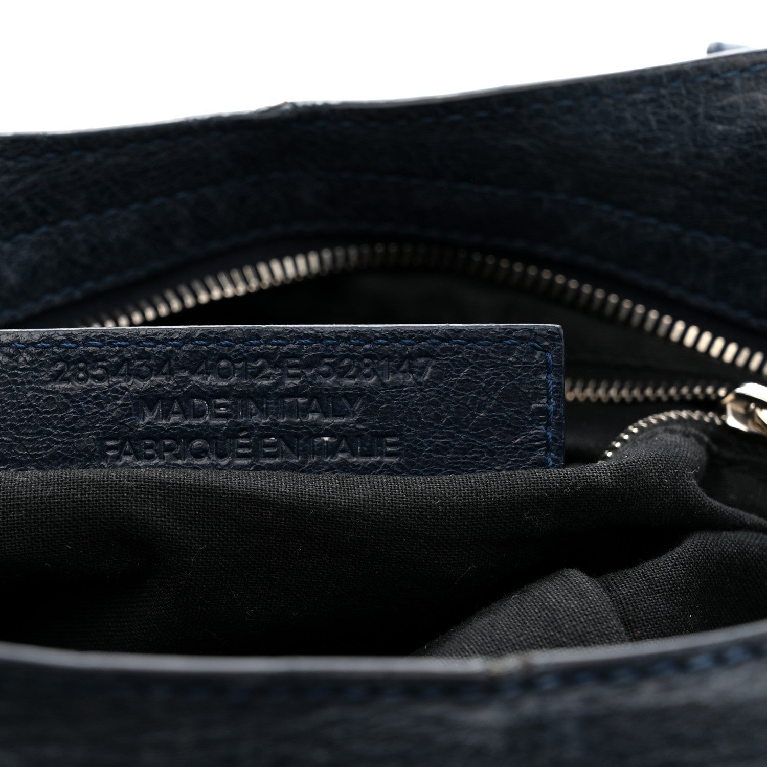 Balenciaga Agneau Giant 12 Silver Hardware Town Bleu Obscur 8 of 14