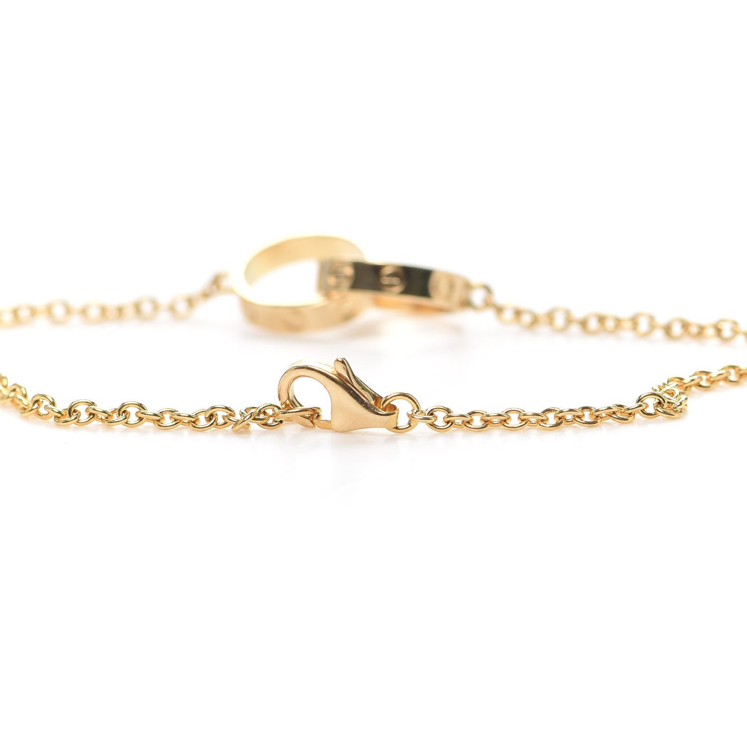 Cartier 18K Yellow Gold Interlocking LOVE Bracelet 5 of 6