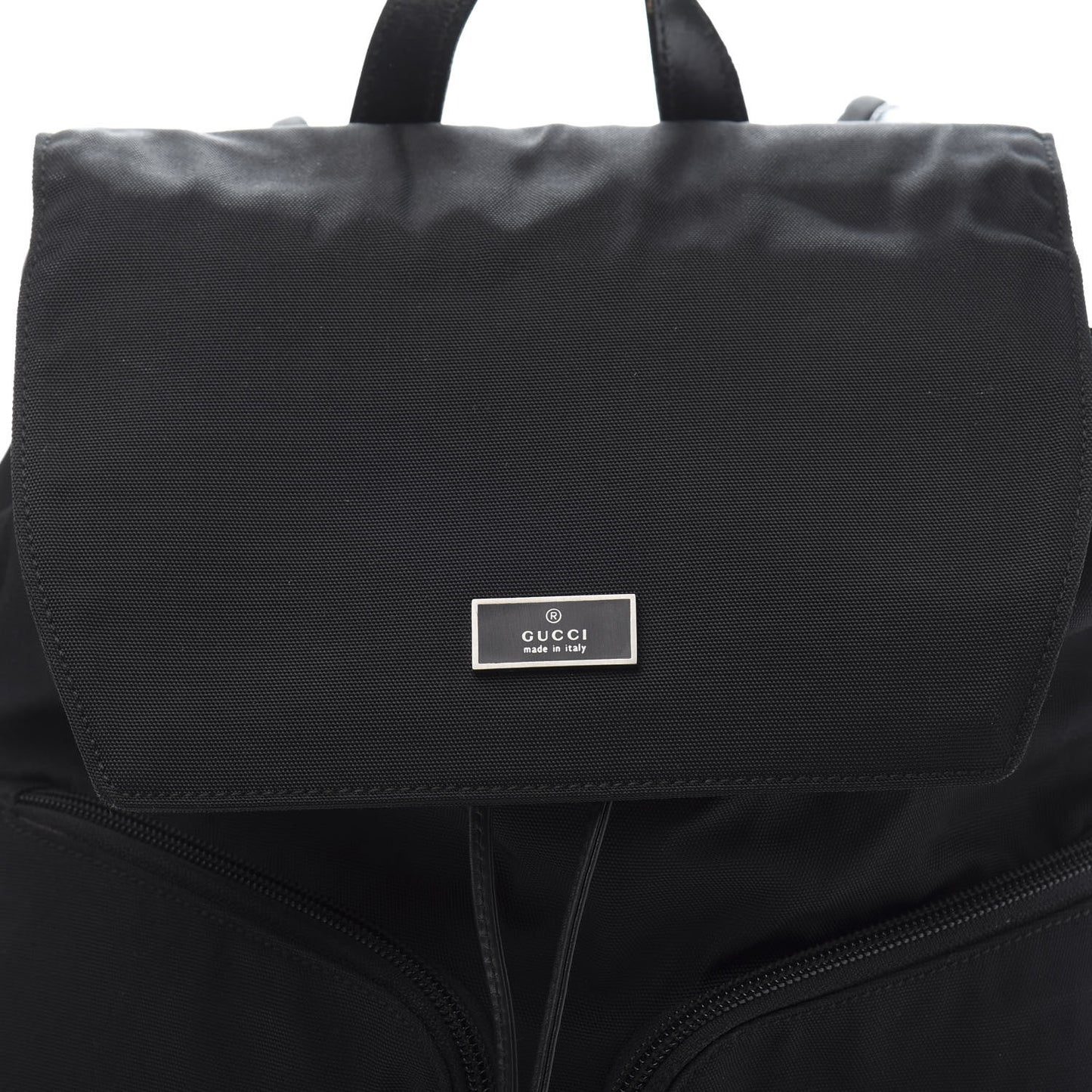 Nylon Backpack Black