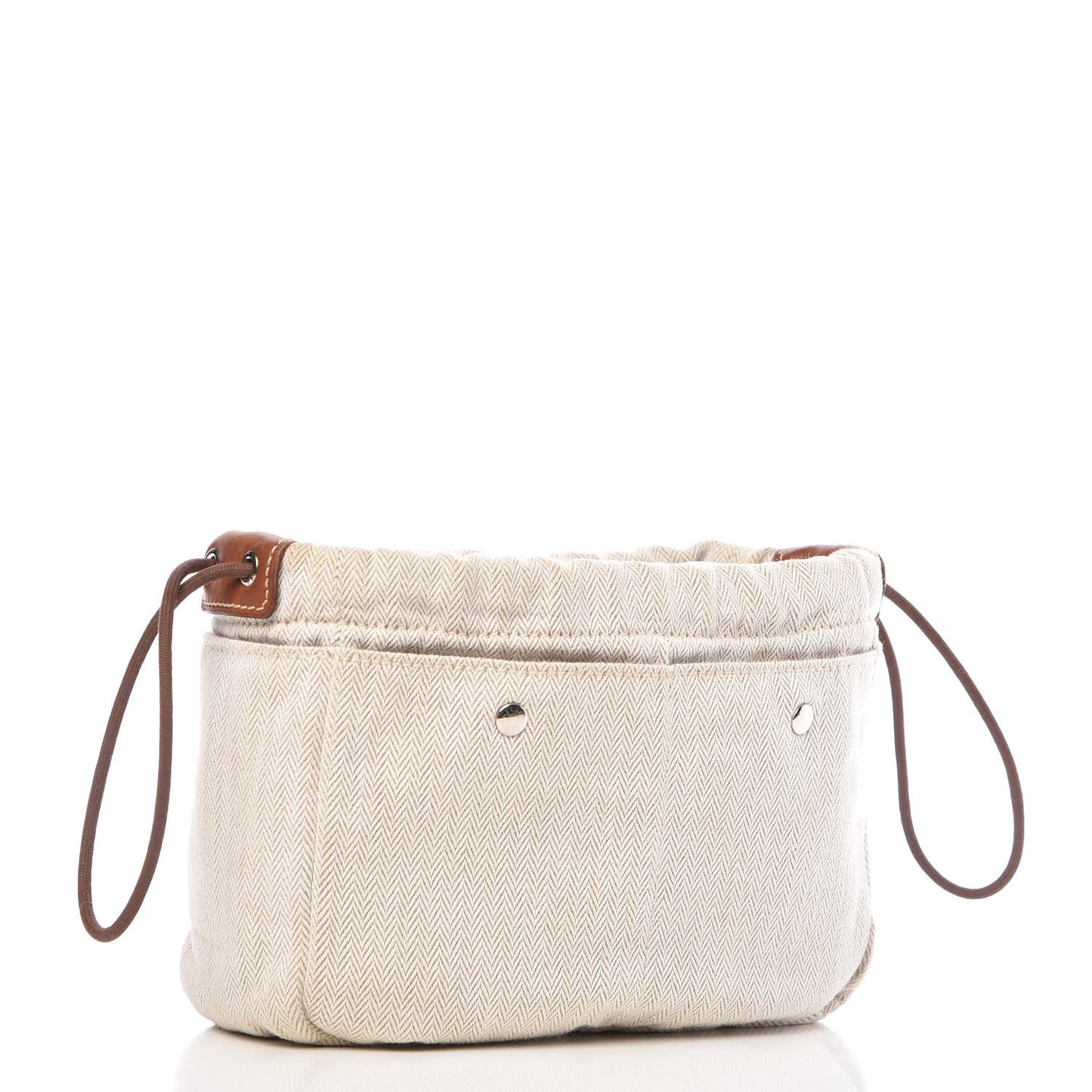 Canvas Barenia Fourbi 20 PM Pouch Naturel Fauve