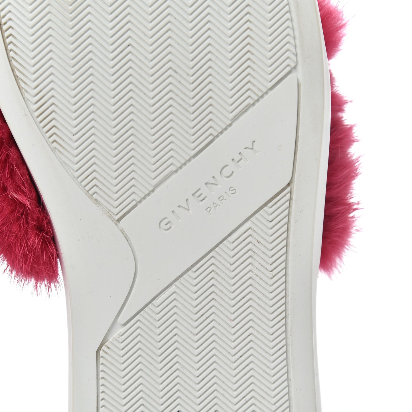 Calfskin Mink Fur Womens Urban Street Sneakers 37 White