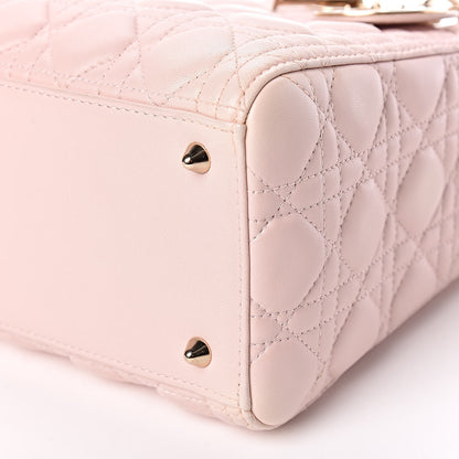 Christian Dior Lambskin Cannage Medium Lady Dior Light Pink 6 of 10