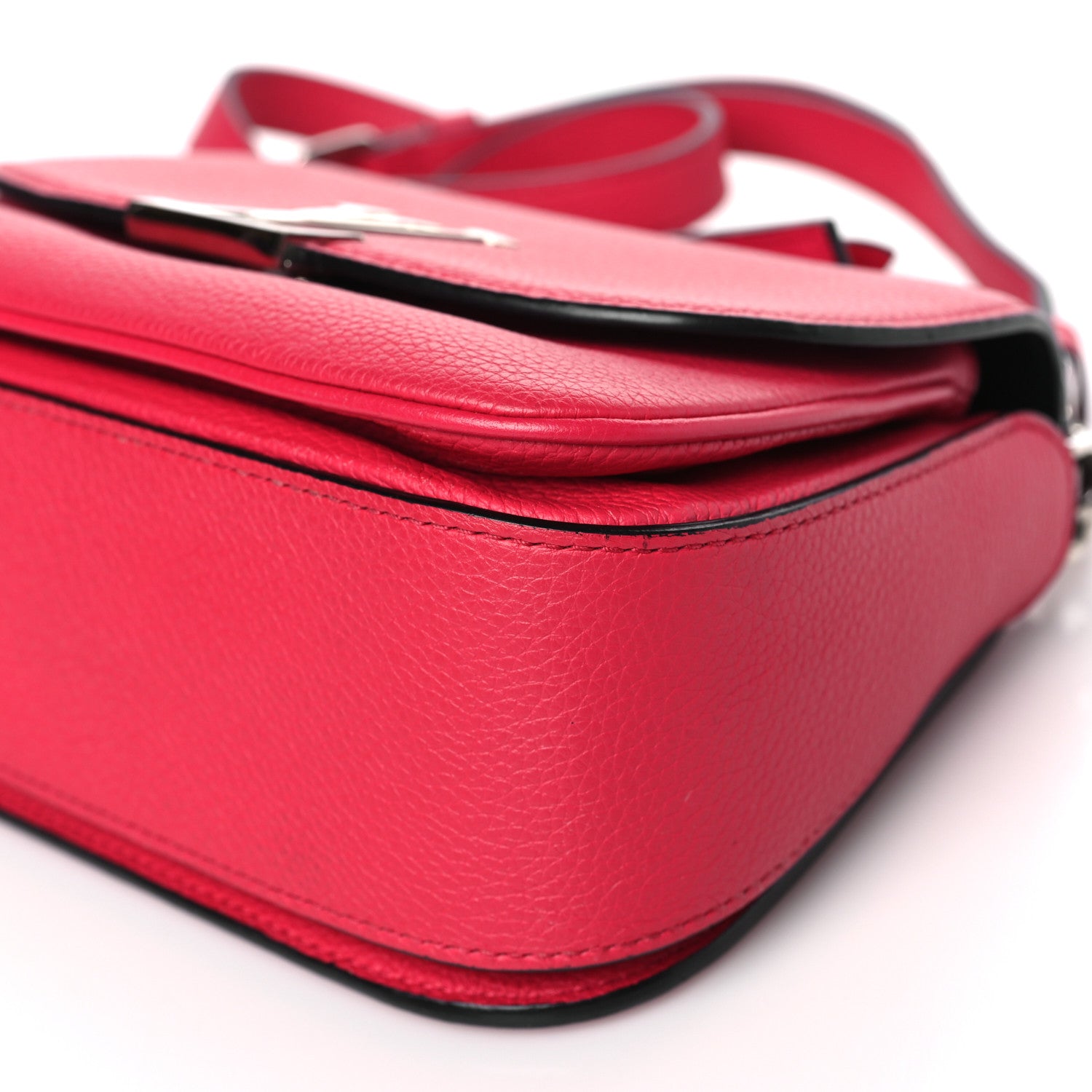 Louis Vuitton Grained Calfskin Vivienne NM Framboise 9 of 11