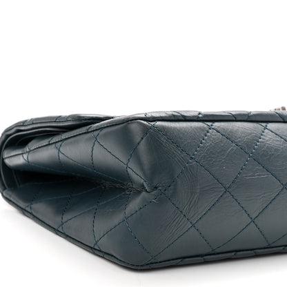 Chanel Aged Calfskin Quilted 2.55 Reissue 227 Green 8 of 11