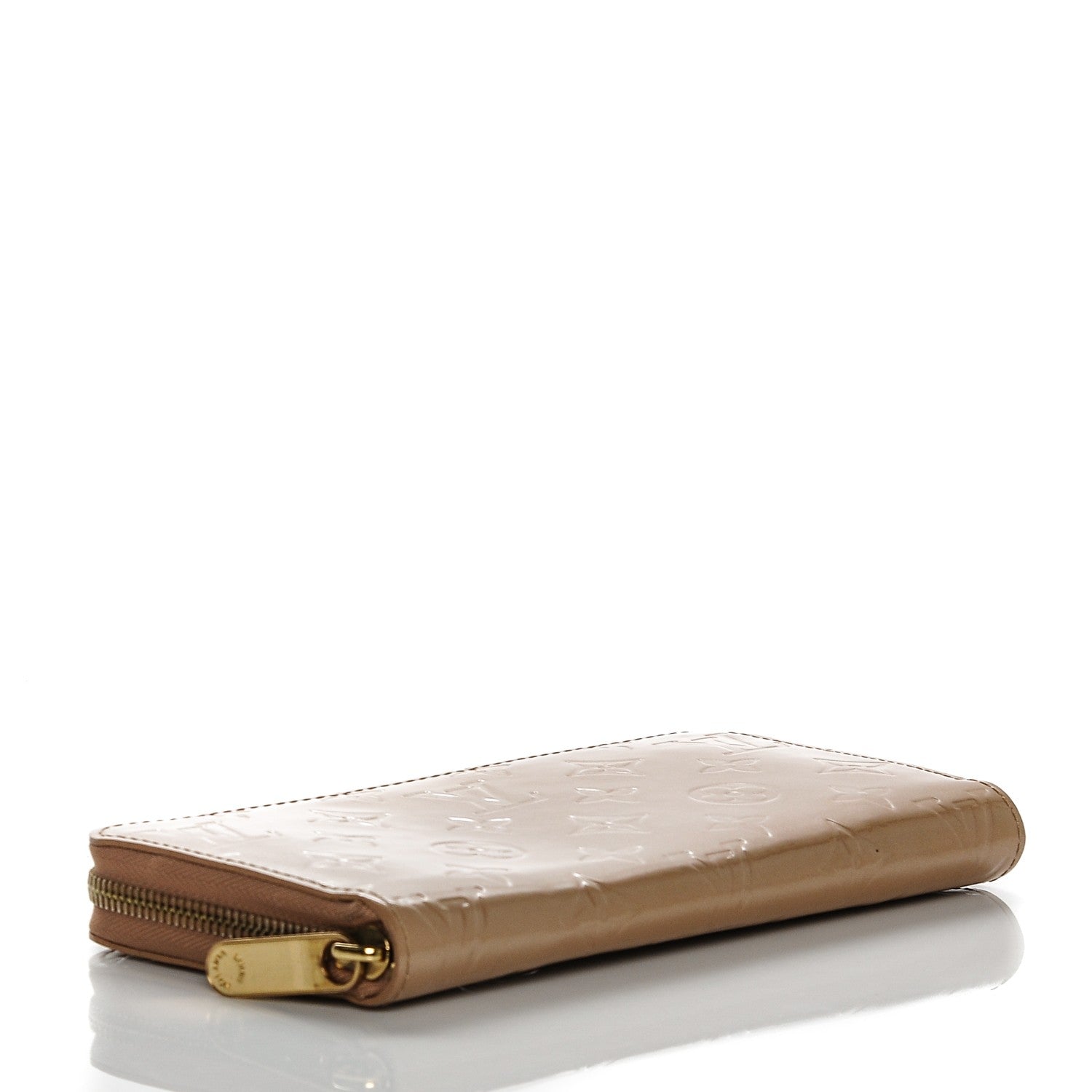 Louis Vuitton Vernis Zippy Wallet Beige Poudre 4 of 6