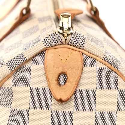 Louis Vuitton Damier Azur Speedy 30 10 of 21