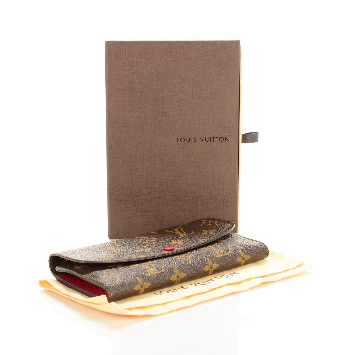 Louis Vuitton Monogram Emilie Wallet Fuchsia 4 of 7
