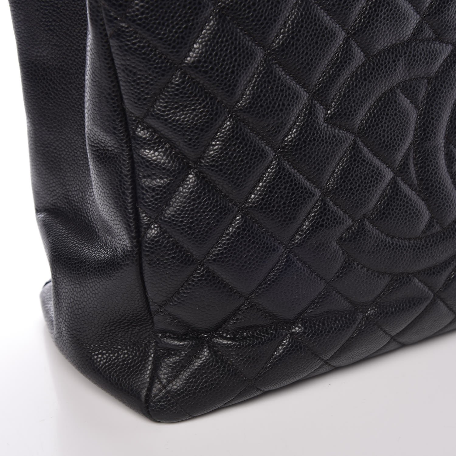 Chanel Caviar Quilted Grand Shopping Tote GST Black 12 of 12
