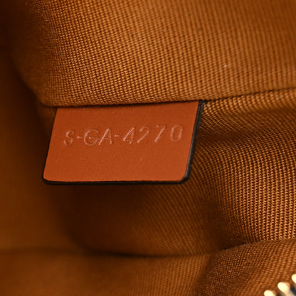 Celine Triomphe Canvas Calfskin Ava Shoulder Bag Tan 7 of 10