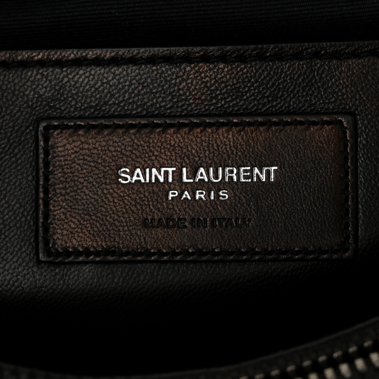 Saint Laurent Sheepskin Tri-quilt Monogram Large College Satchel Asphalt 6 of 12