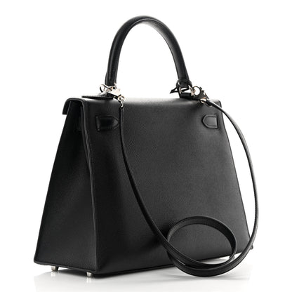 Hermes Epsom Kelly Sellier 28 Black 3 of 19