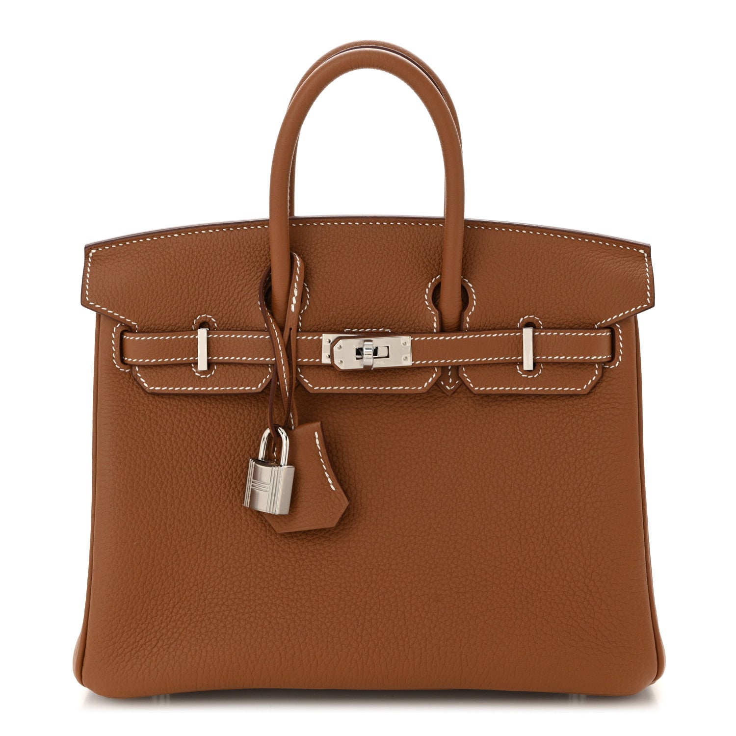 Hermes Togo Birkin 25 Gold 1 of 10