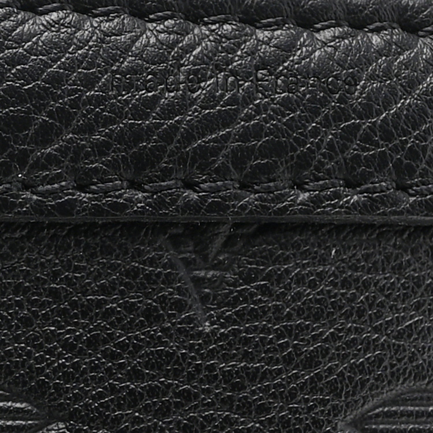 Louis Vuitton Calfskin Monogram Shadow Gaston Wearable Wallet 7 of 10
