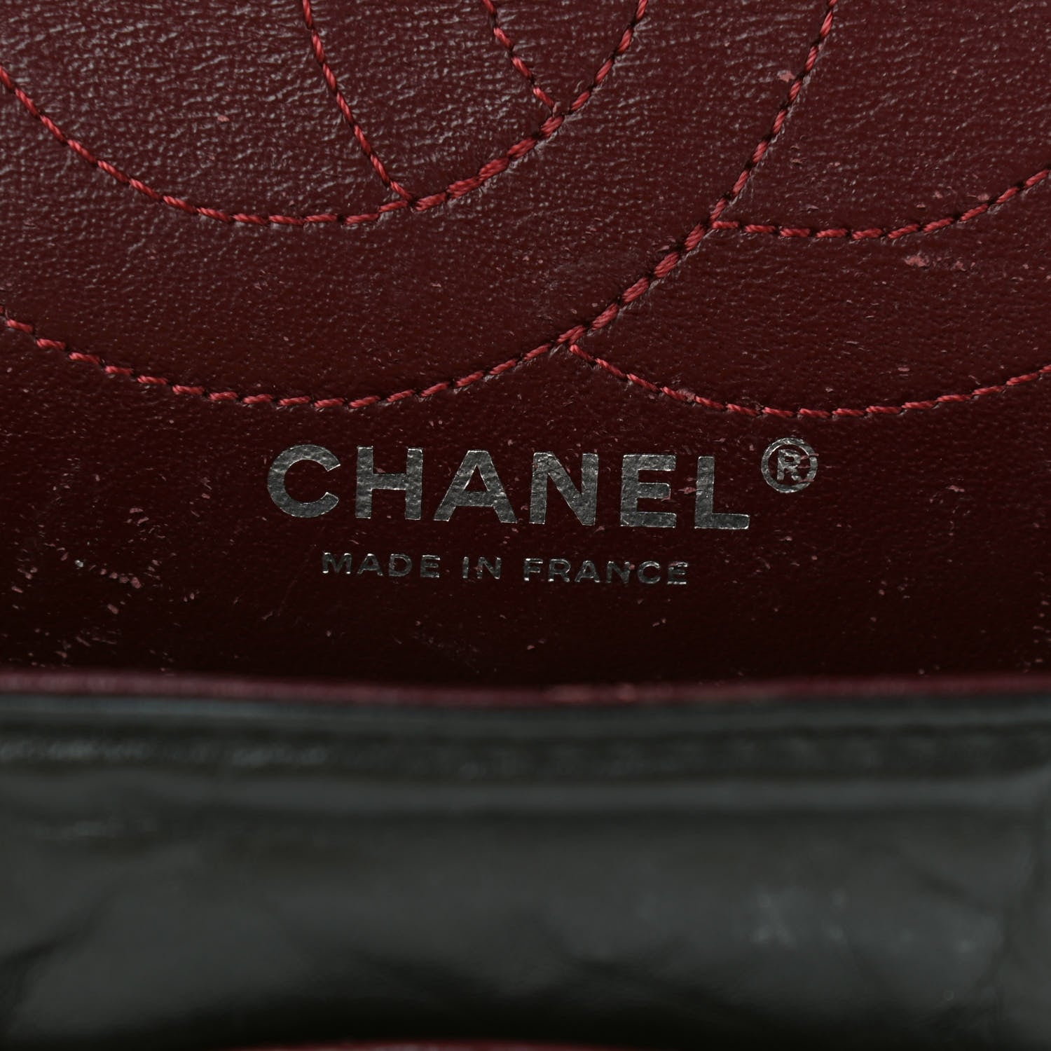 Chanel Aged Calfskin Quilted 2.55 Reissue 226 Flap Black 6 of 13