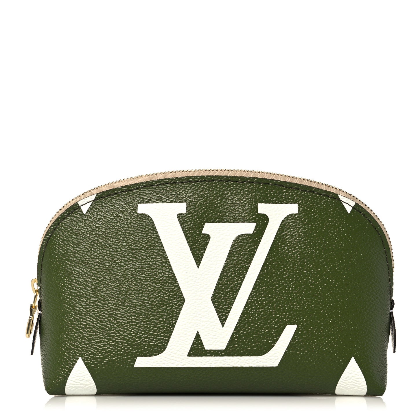 Monogram Giant Cosmetic Pouch Kaki
