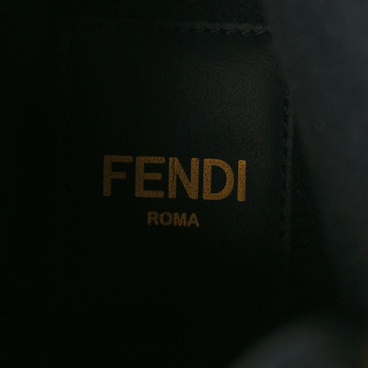 Fendi Nylon Baguette Domino 50mm Biker Boots 37 Mimosa Black 8 of 8