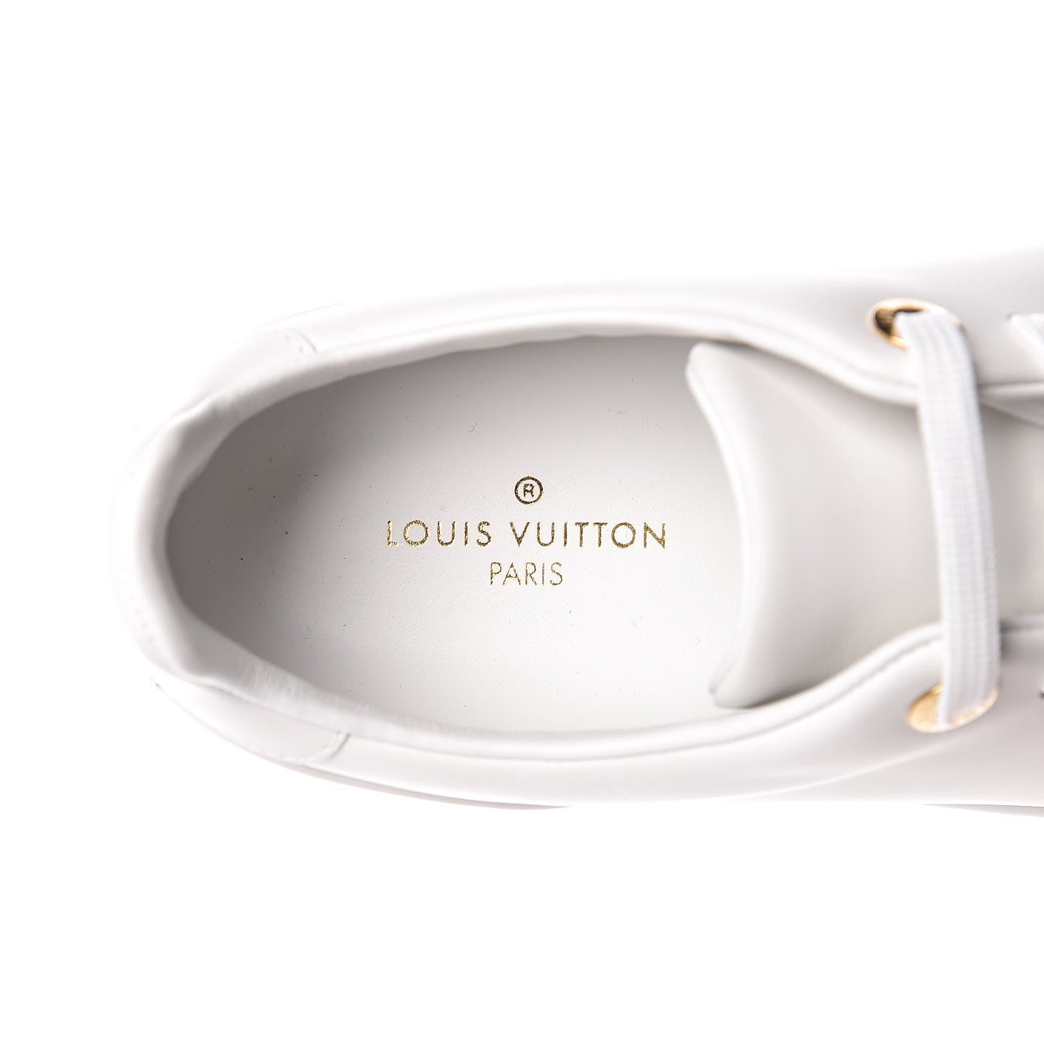 Louis Vuitton Calfskin Frontrow Sneakers 39 White 7 of 8