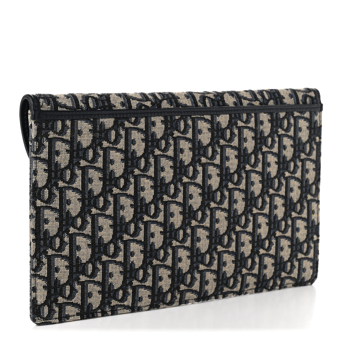 Christian Dior Oblique Bobby Pouch Blue 3 of 12