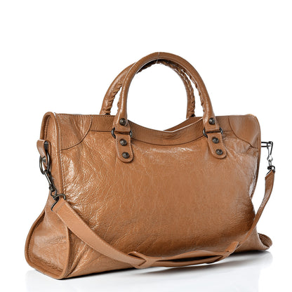 Balenciaga Agneau Classic Hardware City Marron Cannelle 2 of 10