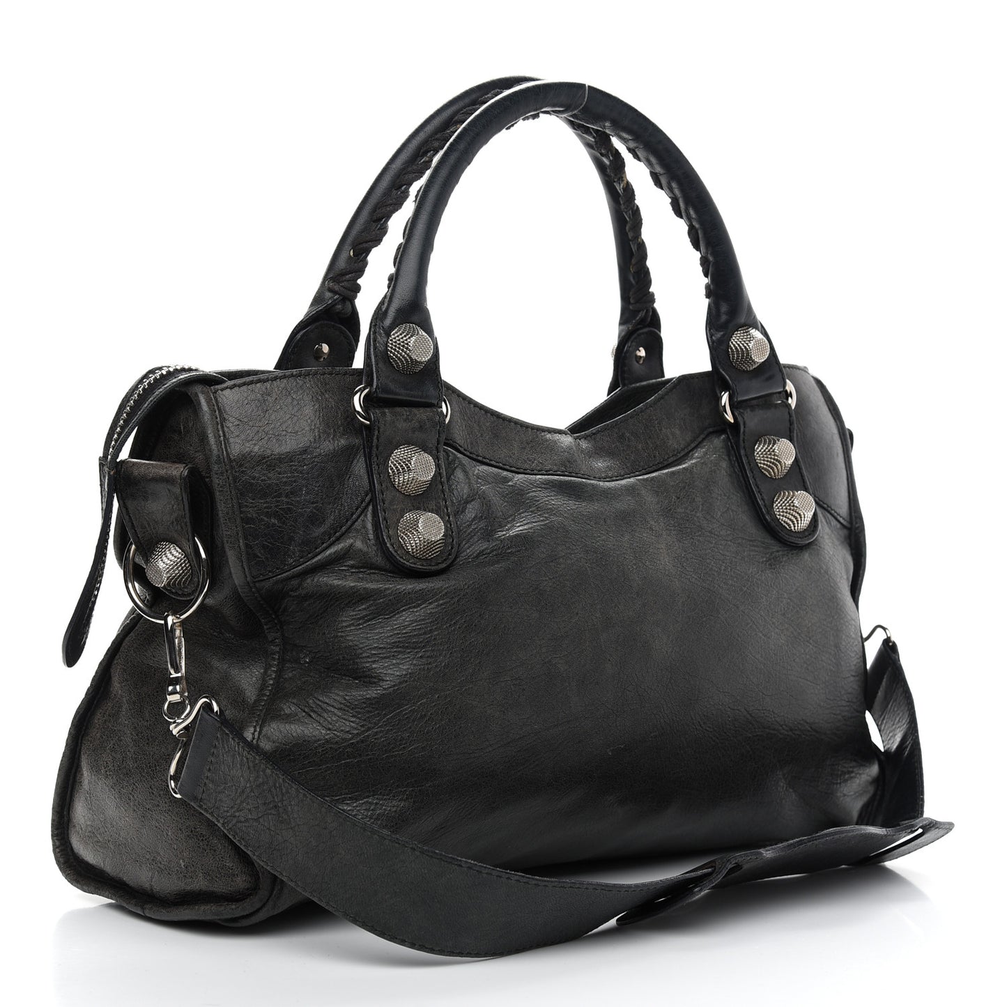 Agneau Giant 21 Silver Hardware City Black
