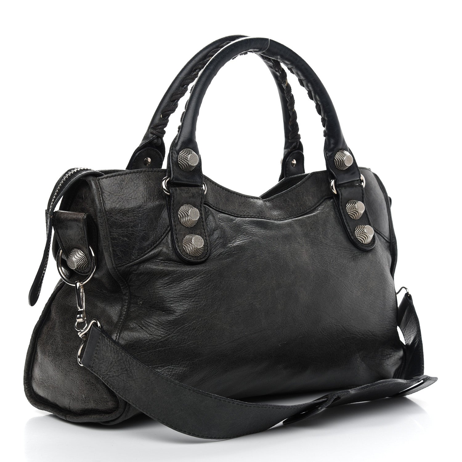 Balenciaga Agneau Giant 21 Silver Hardware City Black 3 of 9