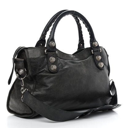 Balenciaga Agneau Giant 21 Silver Hardware City Black 3 of 9