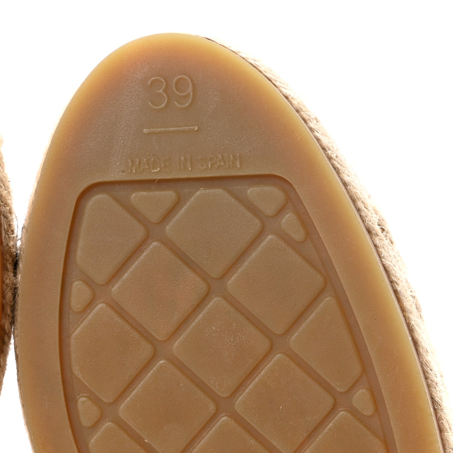 Chanel Lambskin CC Espadrilles 39 Black 7 of 9
