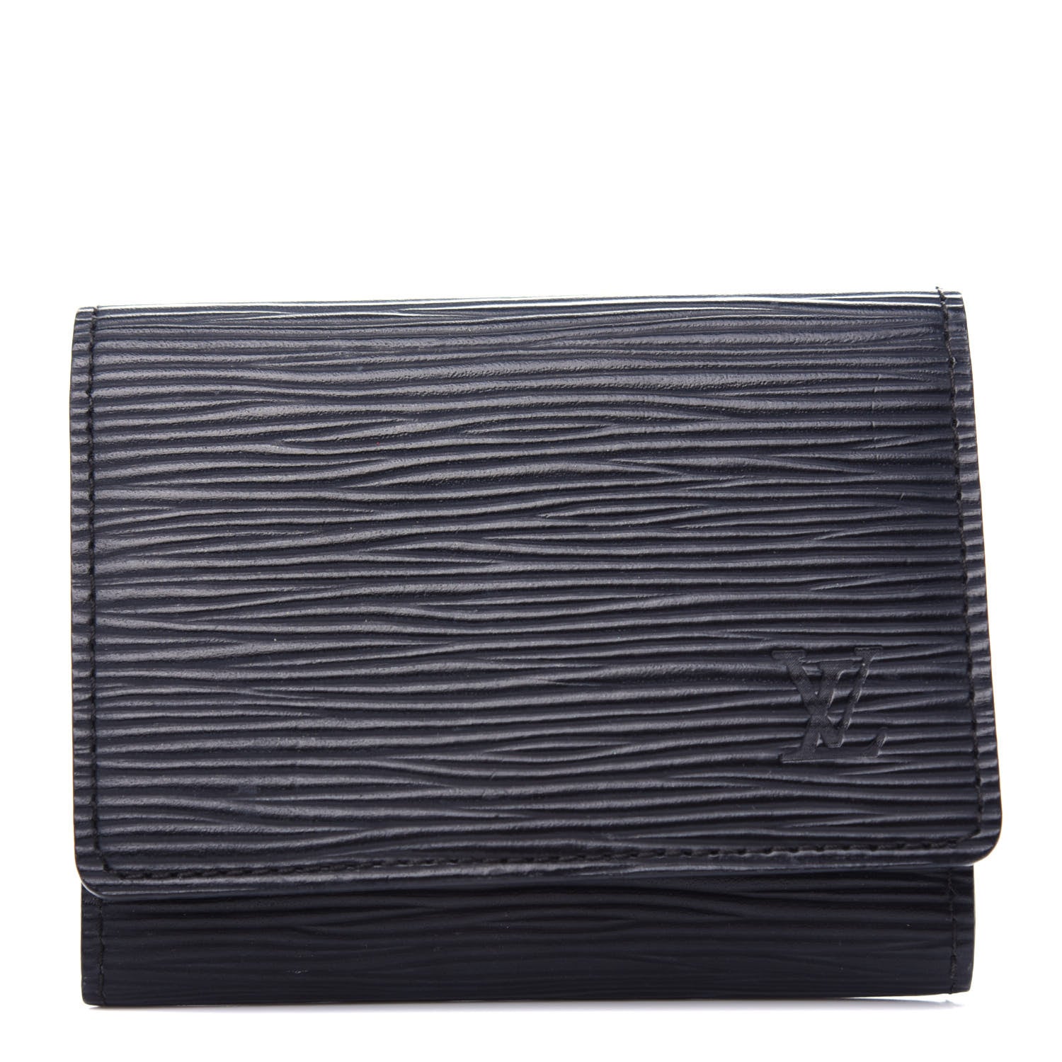Louis Vuitton Epi Business Card Holder Black 1 of 8