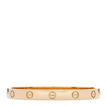 Cartier 18K Yellow Gold LOVE Bracelet 16 2 of 9
