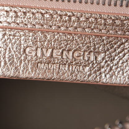 Givenchy Metallic Sugar Goatskin Mini Antigona Light Pink 6 of 7