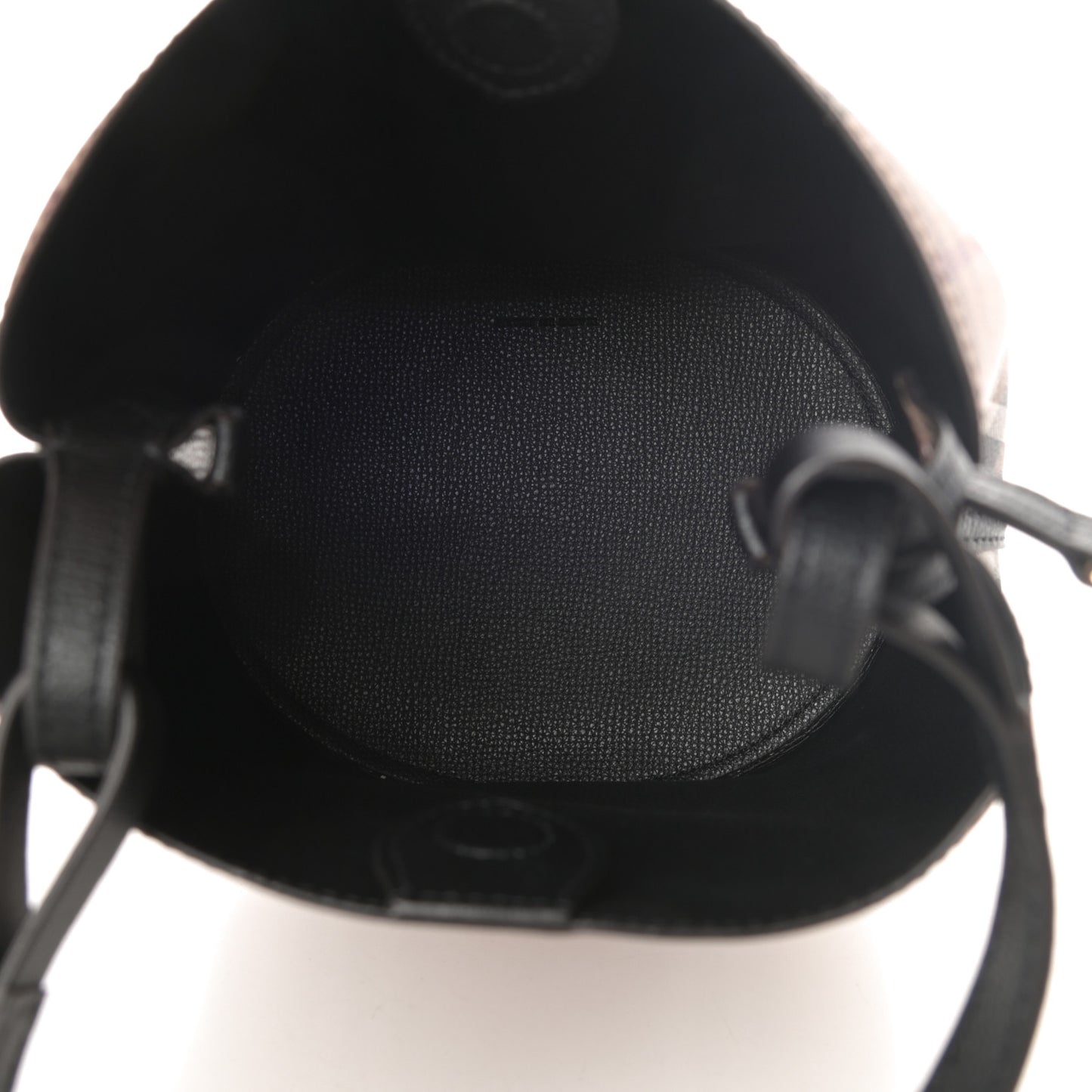 Haymarket Check Colours Small Lorne Bucket Crossbody Black