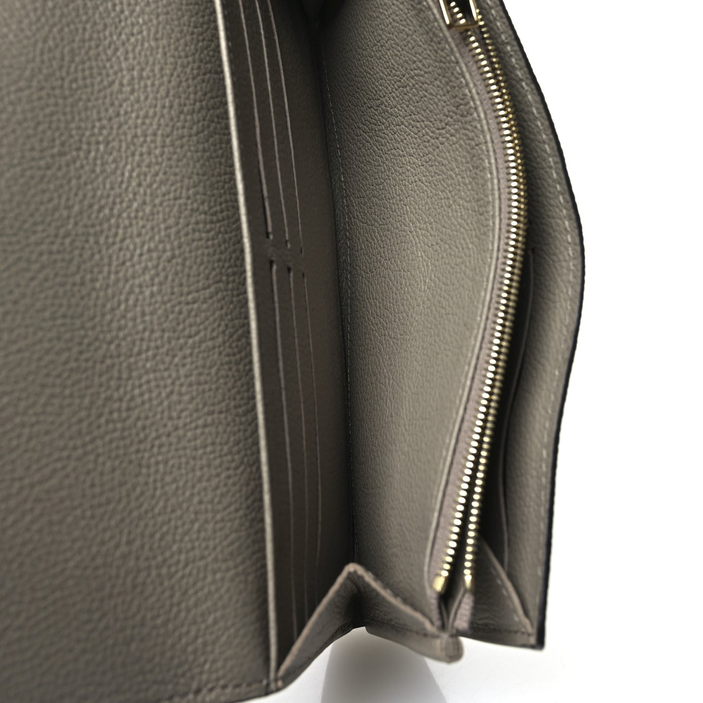 Empreinte Monogram Giant Sarah Wallet Tourterelle Creme