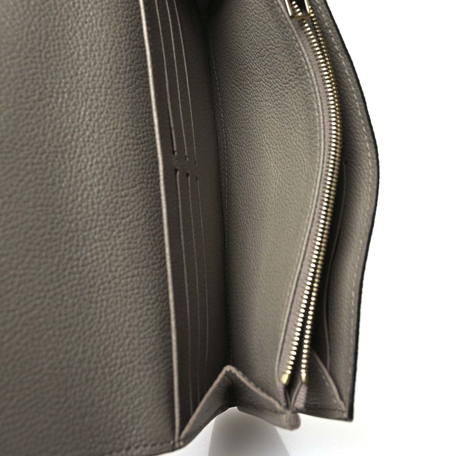 Louis Vuitton Empreinte Monogram Giant Sarah Wallet Tourterelle Creme 5 of 6