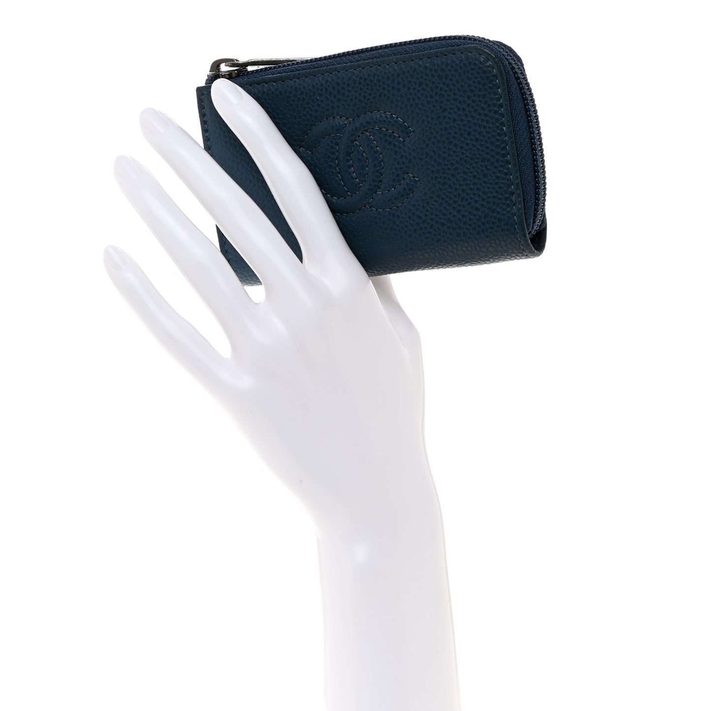 Caviar Timeless CC Coin Purse Case Blue