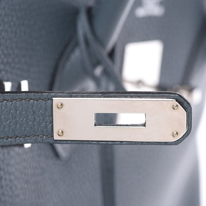 Hermes Togo Birkin 35 Bleu Orage 11 of 32