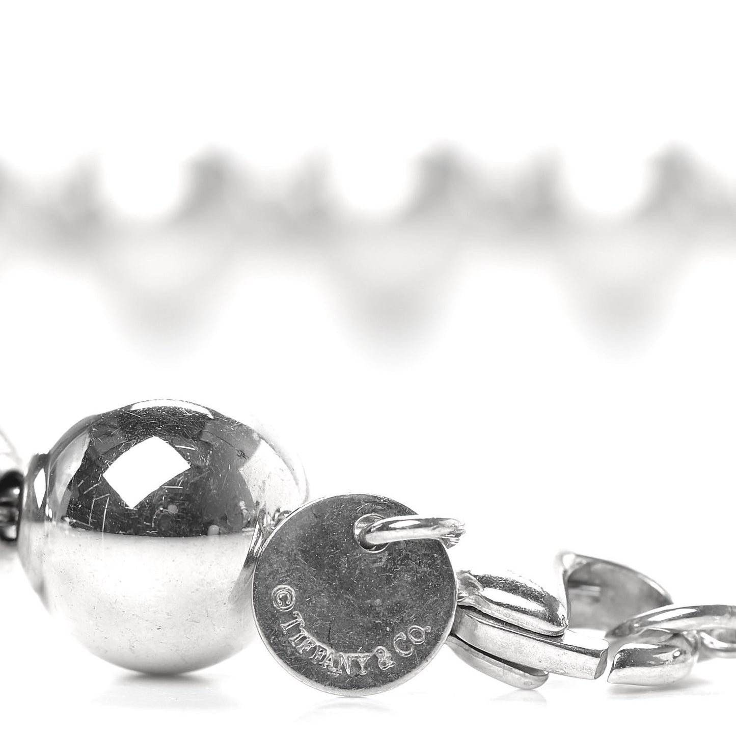 Sterling Silver 10mm HardWear Ball Necklace