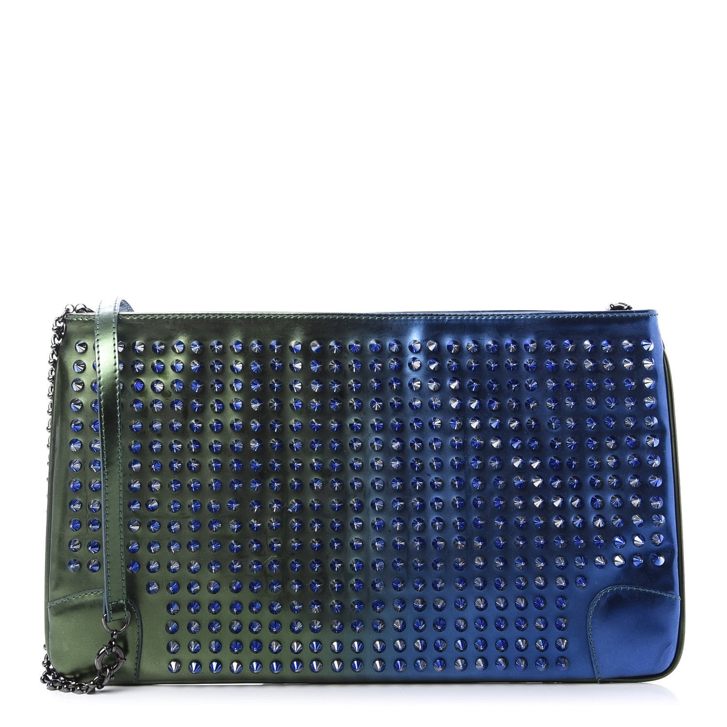 Patent Scarabe Loubiposh Spikes Chain Clutch Ocean Amazon