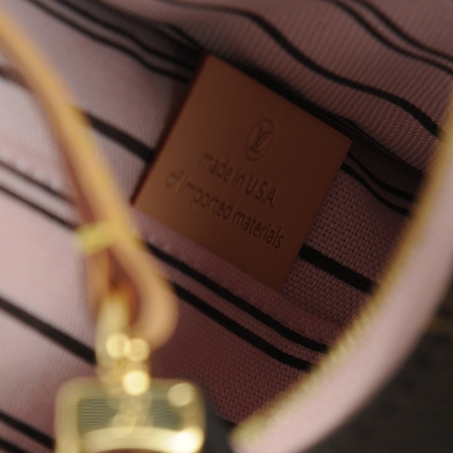 Louis Vuitton Monogram Neverfull MM GM Pochette Rose Ballerine 7 of 8