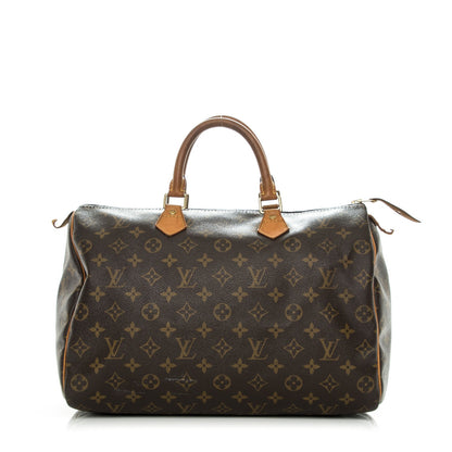 Louis Vuitton Monogram Speedy 35 1 of 9