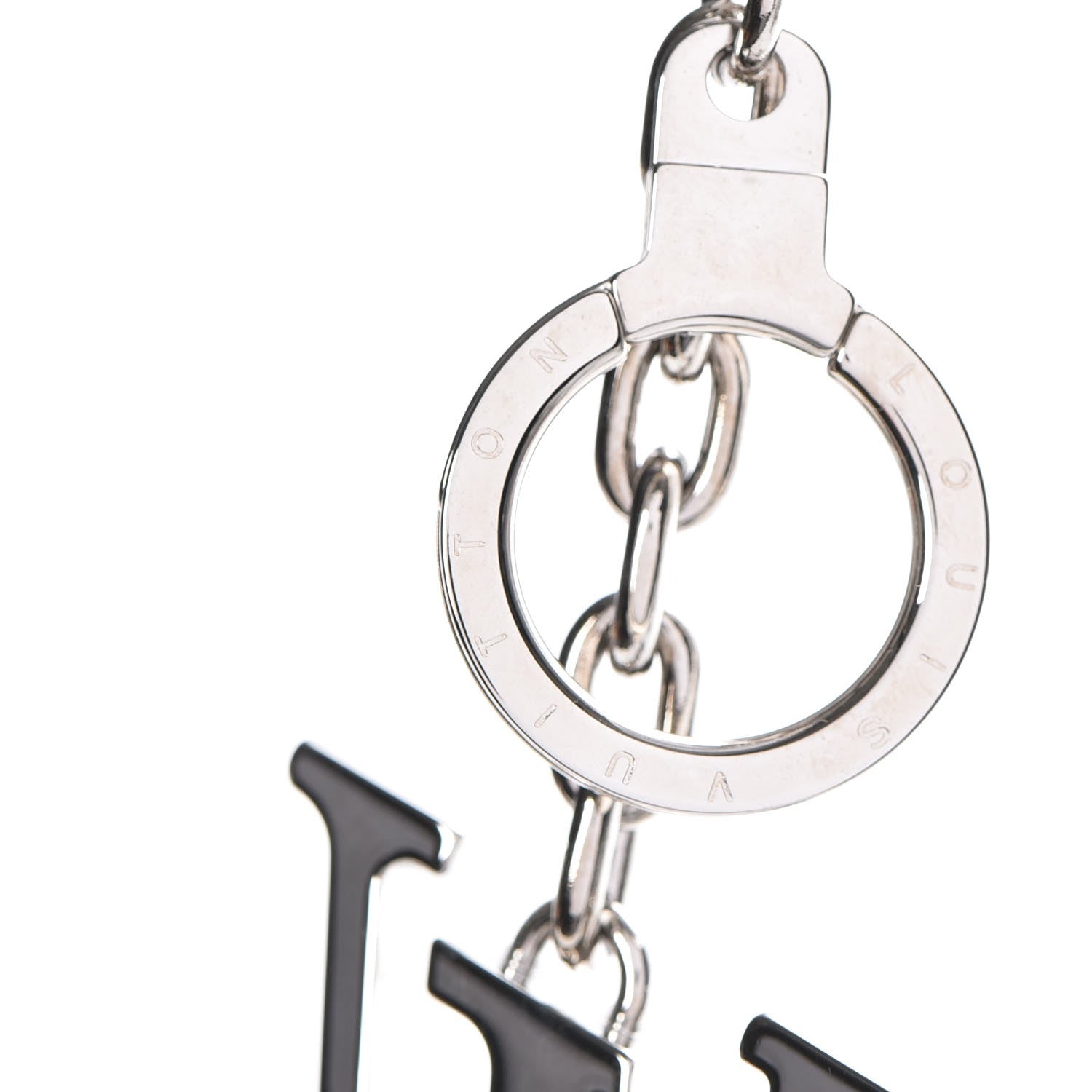 Louis Vuitton LV Initials Key Holder Silver 3 of 6